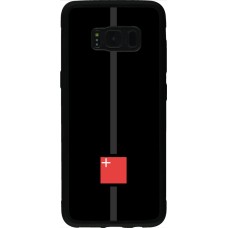 Samsung Galaxy S8 Case Hülle - Silikon schwarz Kanton SZ schwarz