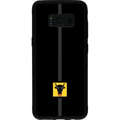 Samsung Galaxy S8 Case Hülle - Silikon schwarz Kanton UR schwarz