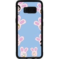 Samsung Galaxy S8 Case Hülle - Silikon schwarz Easter 2026 Snoopy