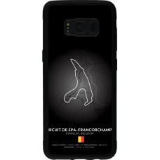 Samsung Galaxy S8 Case Hülle - Silikon schwarz F1 Track 2025 Belgium
