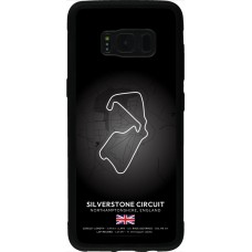 Samsung Galaxy S8 Case Hülle - Silikon schwarz F1 Track 2025 Great Britan