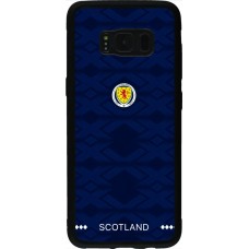 Samsung Galaxy S8 Case Hülle - Silikon schwarz Schottland 2026 personalisierbares Fussballtrikot