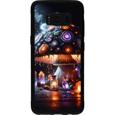 Samsung Galaxy S8 Case Hülle - Silikon schwarz Halloween Zaubertrank Magie
