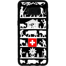 Samsung Galaxy S8 Case Hülle - Silikon schwarz Poya Schweiz 1 schwarz