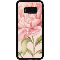 Samsung Galaxy S8 Case Hülle - Silikon schwarz Just Bloom Spring 2026