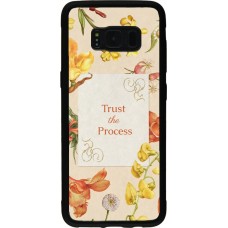 Samsung Galaxy S8 Case Hülle - Silikon schwarz Trust the process Spring 2026