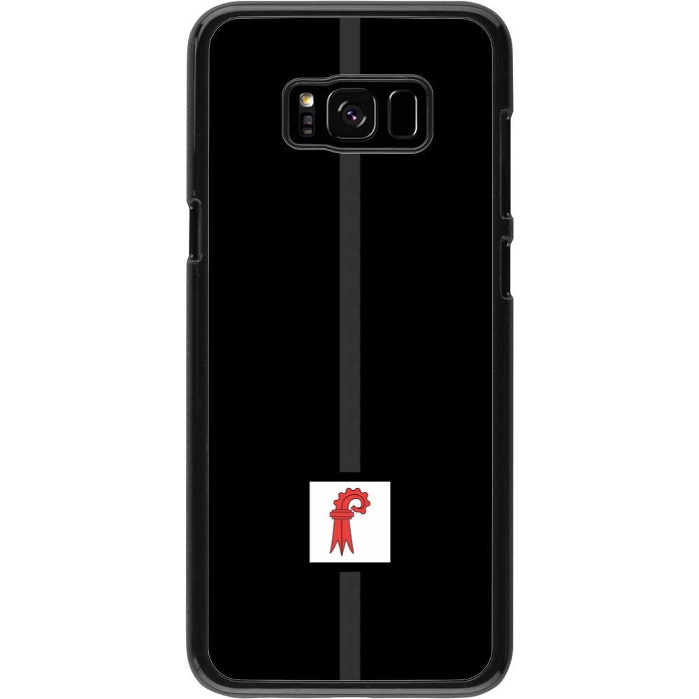 Samsung Galaxy S8+ Case Hülle - Kanton BL schwarz