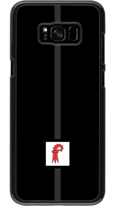 Samsung Galaxy S8+ Case Hülle - Kanton BL schwarz