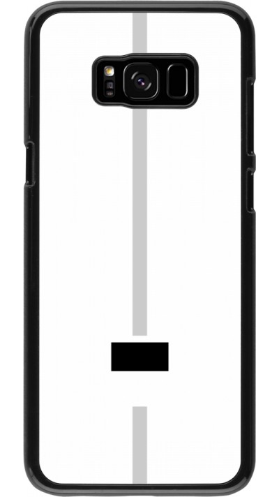 Samsung Galaxy S8+ Case Hülle - Kanton FR weiss