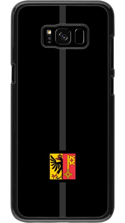 Samsung Galaxy S8+ Case Hülle - Kanton GE schwarz