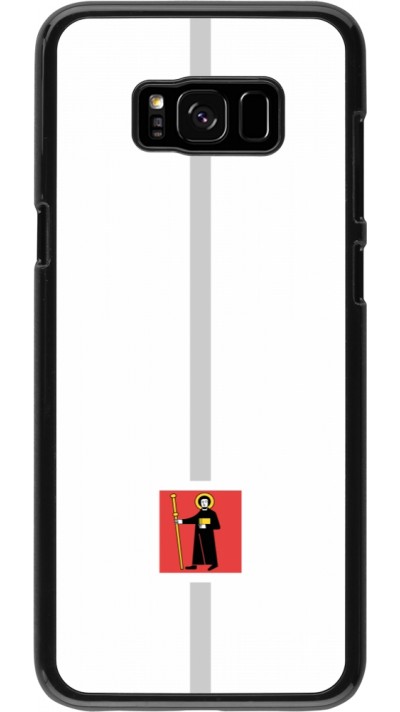 Samsung Galaxy S8+ Case Hülle - Kanton GL weiss