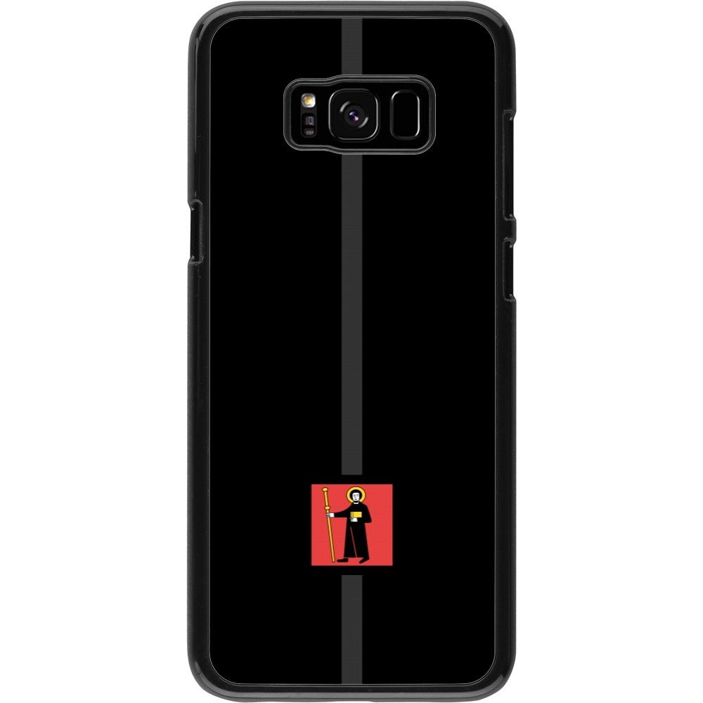 Samsung Galaxy S8+ Case Hülle - Kanton GL schwarz
