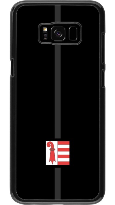 Samsung Galaxy S8+ Case Hülle - Kanton JU schwarz