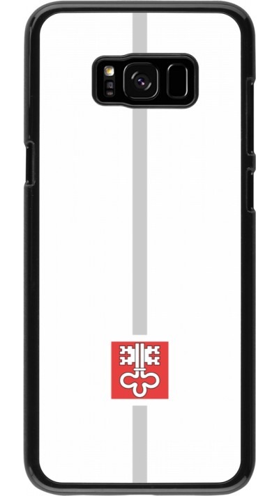 Samsung Galaxy S8+ Case Hülle - Kanton NW weiss