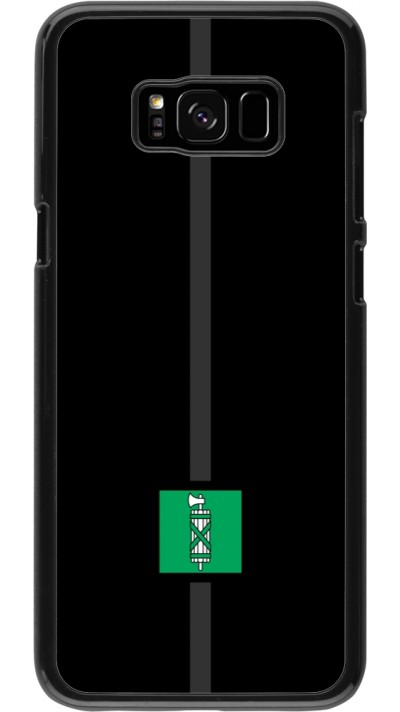 Samsung Galaxy S8+ Case Hülle - Kanton SG schwarz