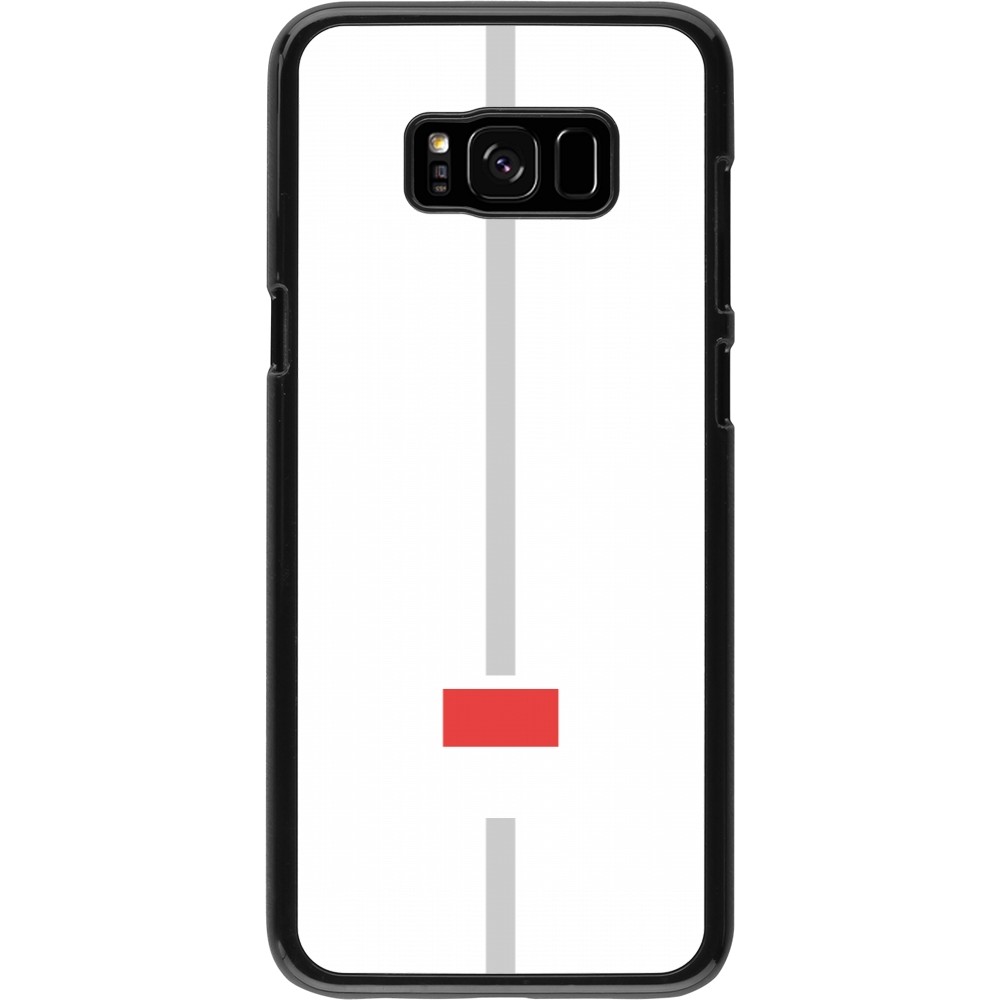 Samsung Galaxy S8+ Case Hülle - Kanton SO weiss