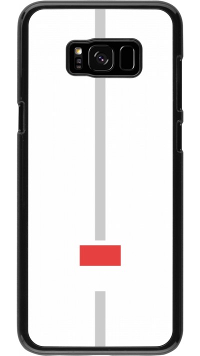 Samsung Galaxy S8+ Case Hülle - Kanton SO weiss
