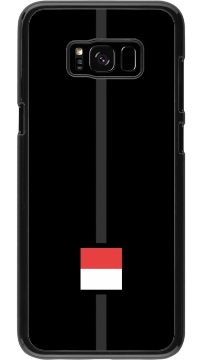Samsung Galaxy S8+ Case Hülle - Kanton SO schwarz
