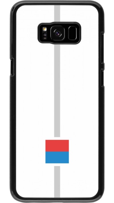 Samsung Galaxy S8+ Case Hülle - Kanton TI weiss