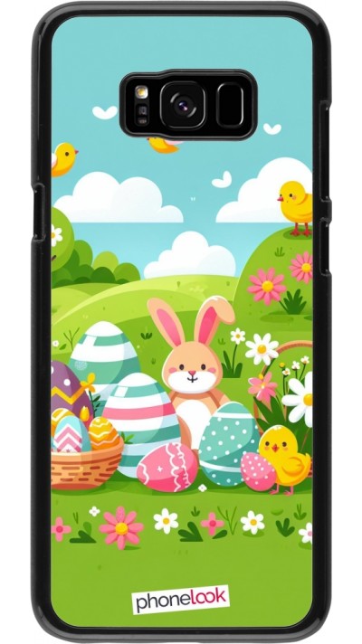 Samsung Galaxy S8+ Case Hülle - Ostern 2025 Gruen