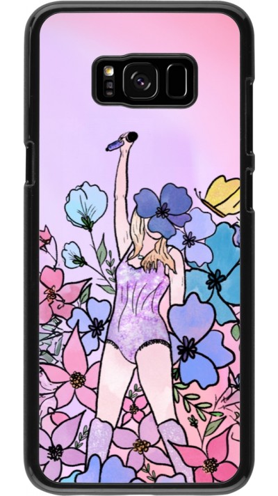 Samsung Galaxy S8+ Case Hülle - Taylor Swift Sketch - Pink