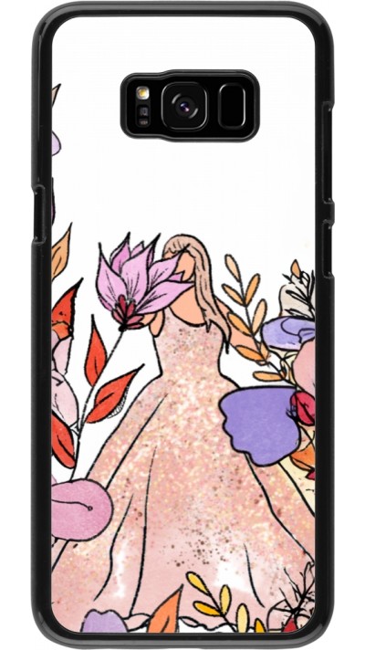 Samsung Galaxy S8+ Case Hülle - Taylor Swift Sketch - White