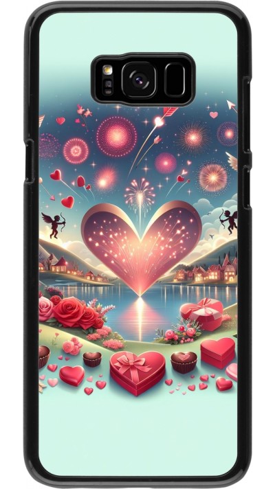 Samsung Galaxy S8+ Case Hülle - Valentin 2025 Schick