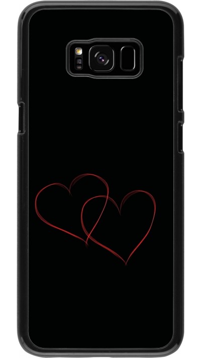 Samsung Galaxy S8+ Case Hülle - Valentine 2023 attached heart