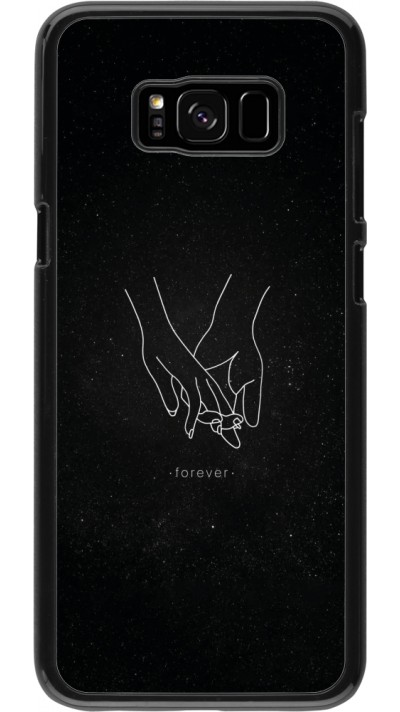 Samsung Galaxy S8+ Case Hülle - Valentine 2023 hands forever