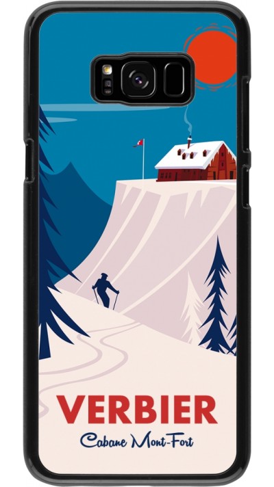 Samsung Galaxy S8+ Case Hülle - Verbier Cabane Mont-Fort