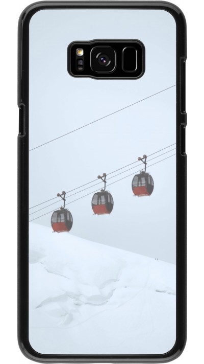 Samsung Galaxy S8+ Case Hülle - Winter 22 ski lift
