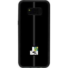 Samsung Galaxy S8+ Case Hülle - Silikon schwarz Kanton GR schwarz