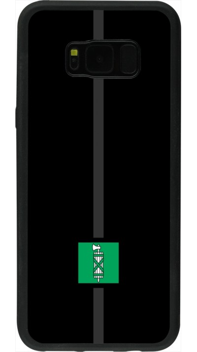 Samsung Galaxy S8+ Case Hülle - Silikon schwarz Kanton SG schwarz