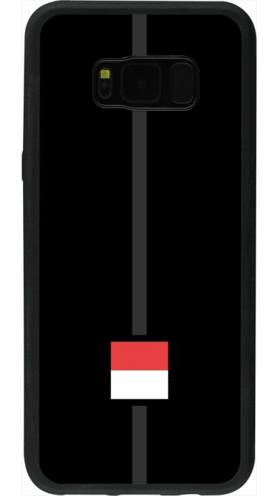 Samsung Galaxy S8+ Case Hülle - Silikon schwarz Kanton SO schwarz