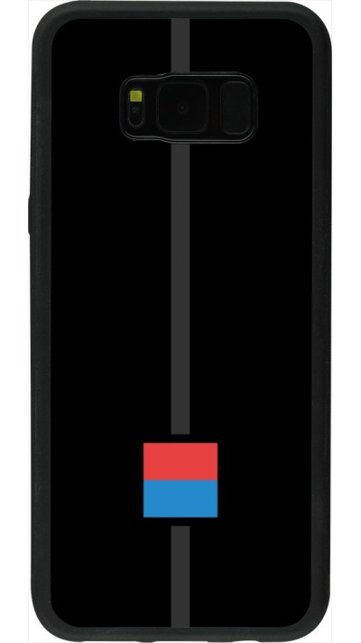 Samsung Galaxy S8+ Case Hülle - Silikon schwarz Kanton TI schwarz