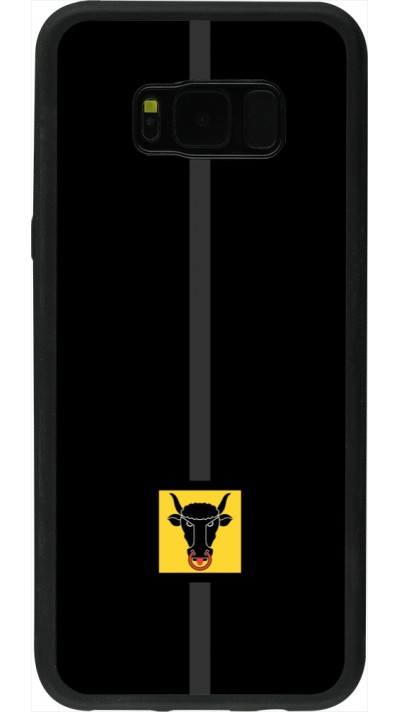 Samsung Galaxy S8+ Case Hülle - Silikon schwarz Kanton UR schwarz