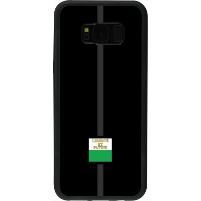 Samsung Galaxy S8+ Case Hülle - Silikon schwarz Kanton VD schwarz
