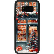 Samsung Galaxy S8+ Case Hülle - Silikon schwarz Christmas 25 Xmas Shop