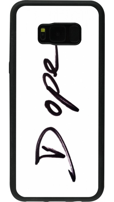 Samsung Galaxy S8+ Case Hülle - Silikon schwarz Dope