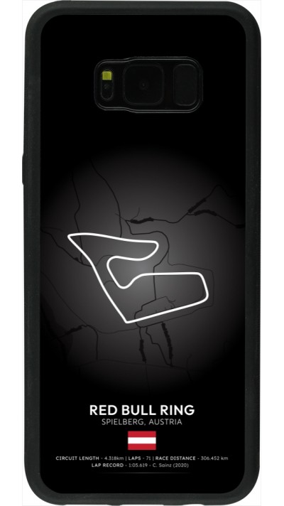 Samsung Galaxy S8+ Case Hülle - Silikon schwarz F1 Track 2025 Austria