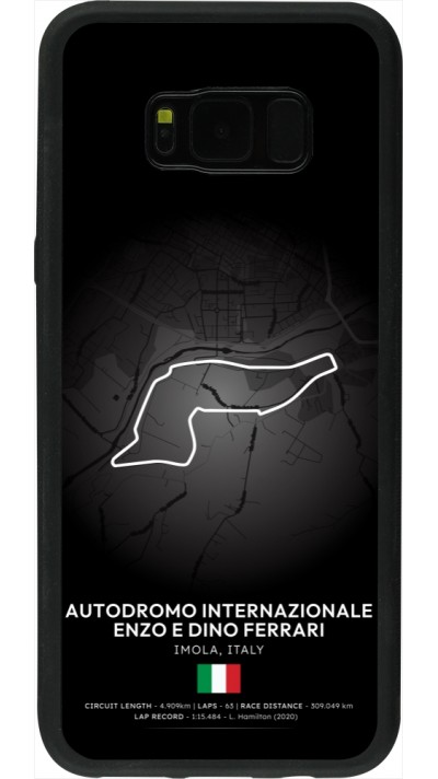 Samsung Galaxy S8+ Case Hülle - Silikon schwarz F1 Track 2025 Emilia-Rogmana