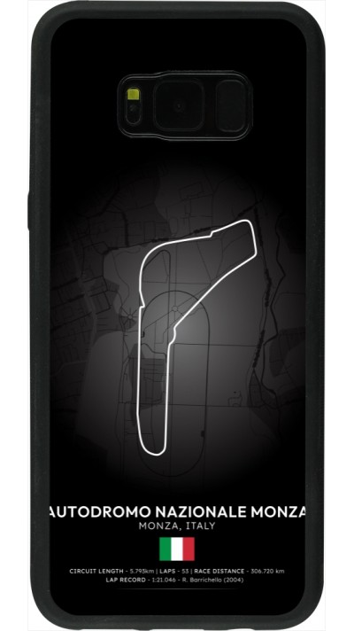 Samsung Galaxy S8+ Case Hülle - Silikon schwarz F1 Track 2025 Italy