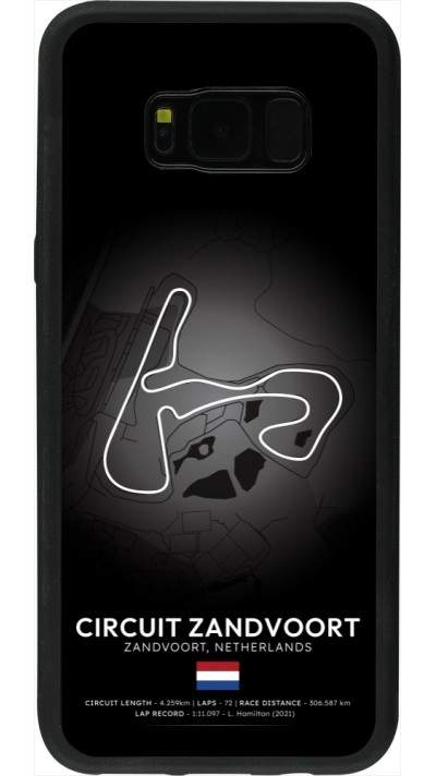 Samsung Galaxy S8+ Case Hülle - Silikon schwarz F1 Track 2025 Netherlands
