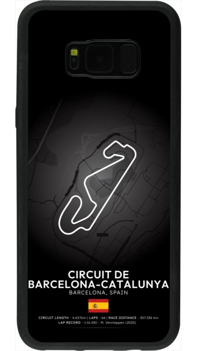 Samsung Galaxy S8+ Case Hülle - Silikon schwarz F1 Track 2025 Spain