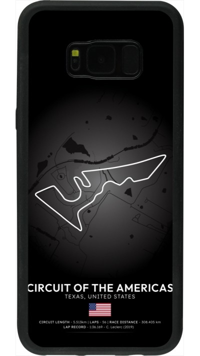Samsung Galaxy S8+ Case Hülle - Silikon schwarz F1 Track 2025 United States