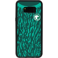 Samsung Galaxy S8+ Case Hülle - Silikon schwarz Saudi-Arabien 2022 personalisierbares Fussballtrikot