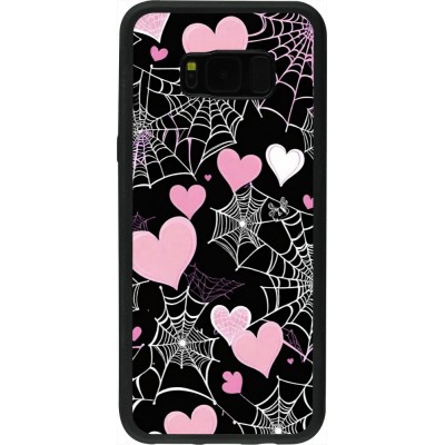 Samsung Galaxy S8+ Case Hülle - Silikon schwarz Halloween 2024 girly
