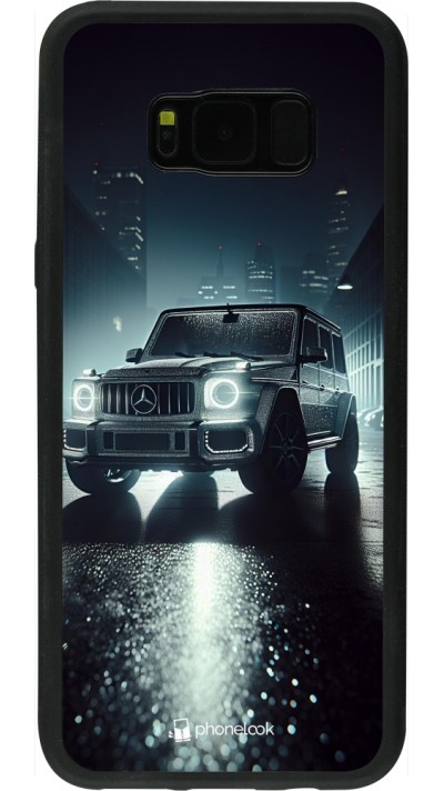 Samsung Galaxy S8+ Case Hülle - Silikon schwarz Mercedes G AMG Nacht