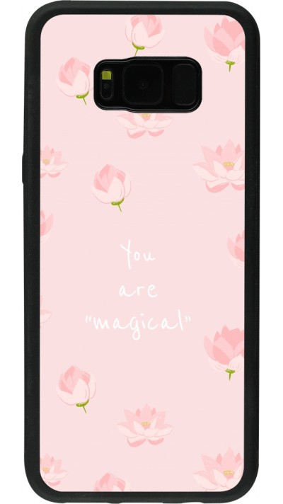 Samsung Galaxy S8+ Case Hülle - Silikon schwarz Mom 2023 your are magical