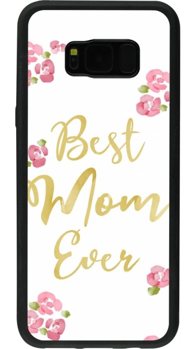 Samsung Galaxy S8+ Case Hülle - Silikon schwarz Mom 2024 best Mom ever